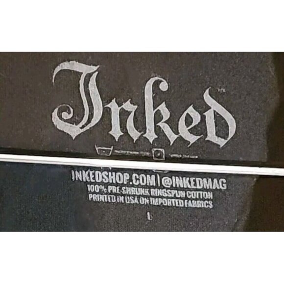 Mama Needs A Cocktail Inked thin T-Shirt Black - Picture 3 of 5